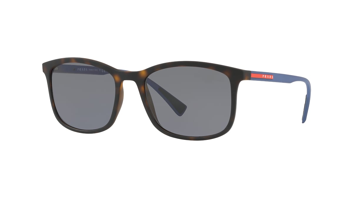 Prada Linea Rossa PS 01TS Lifestyle 56 Polarized Grey Havana