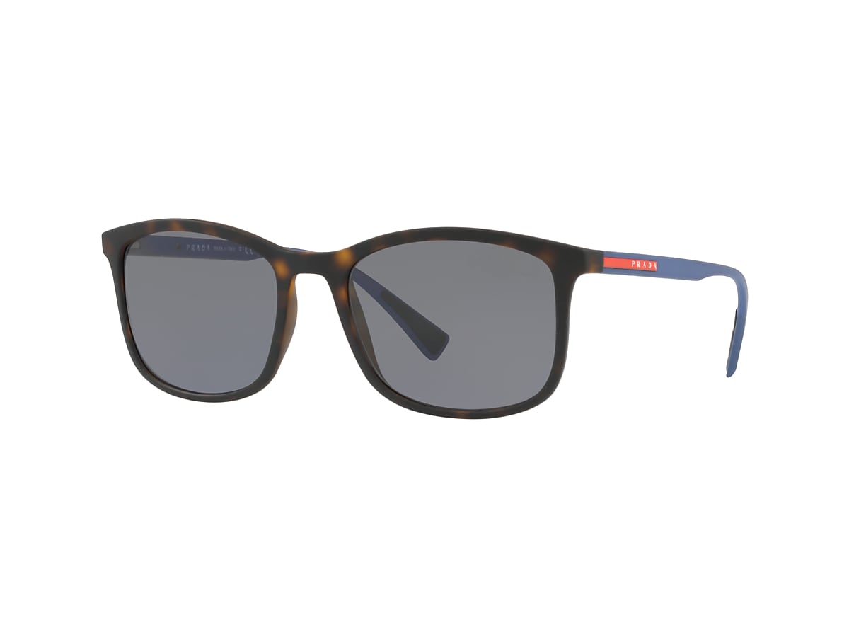 Prada Linea Rossa PS 01TS Lifestyle 56 Polarized Grey Havana