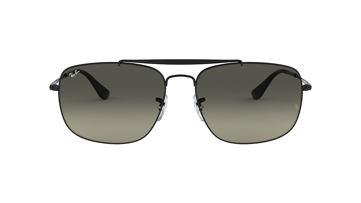 RAY-BAN RB3560 Colonel Black - Men Sunglasses, Grey Gradient Lens