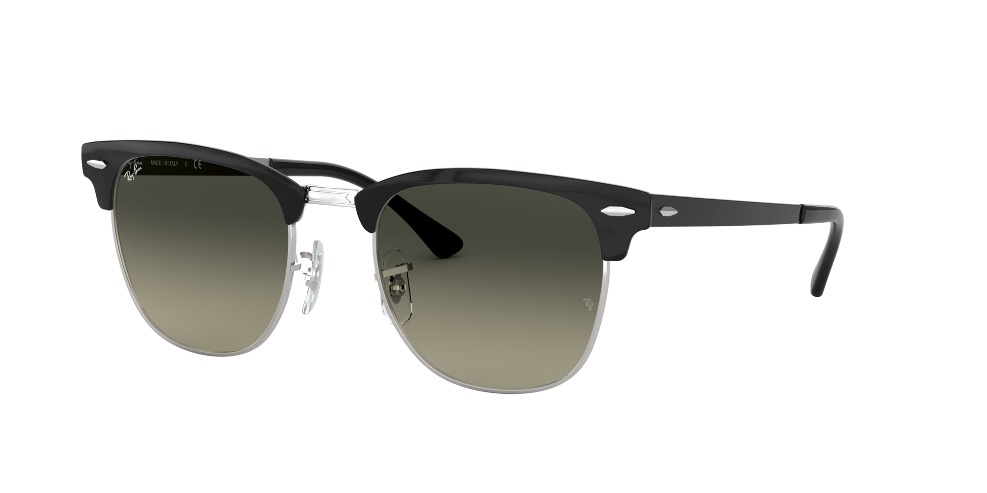Ray-Ban RB3716 CLUBMASTER METAL 51 Grey 