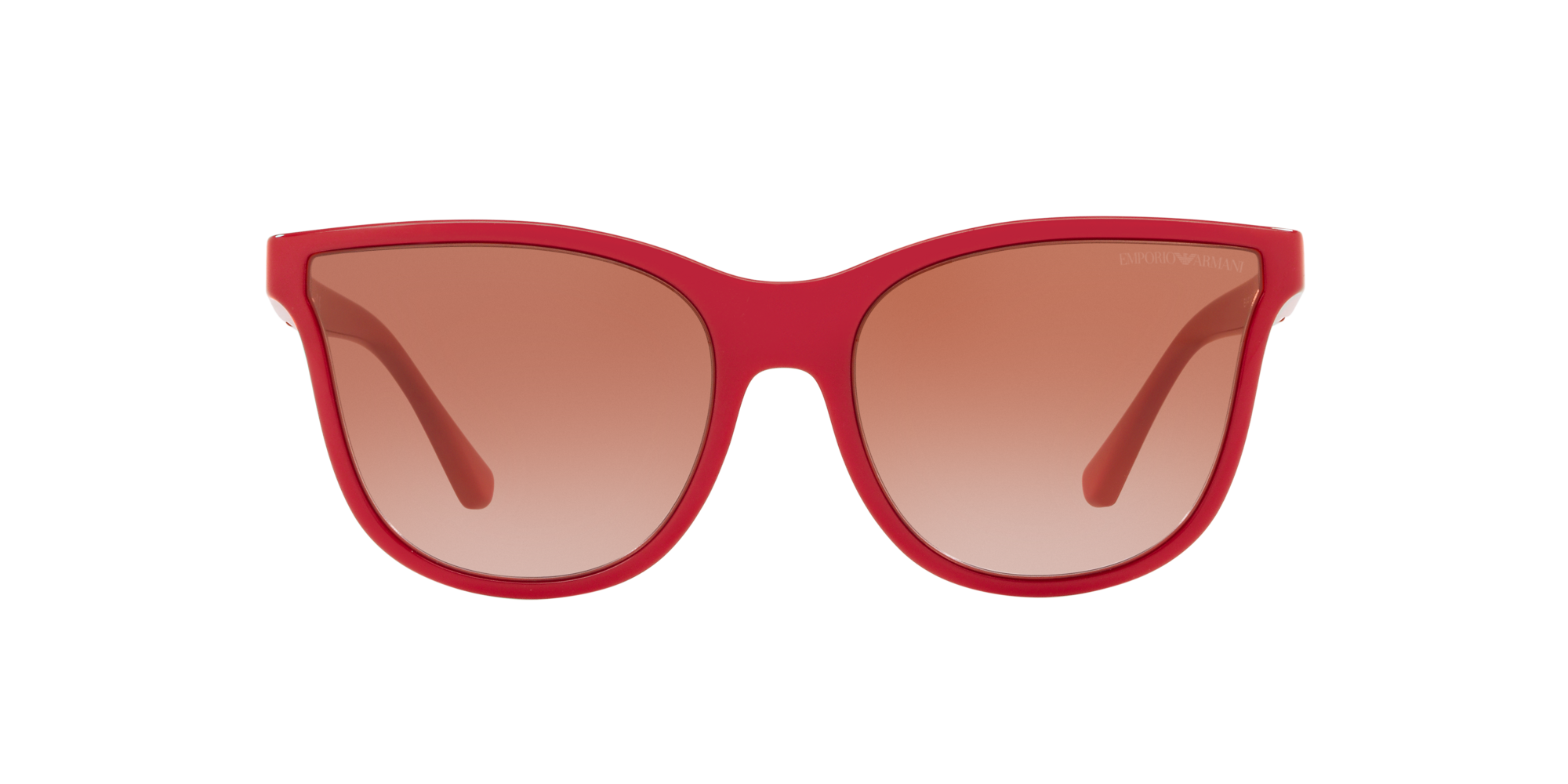 emporio armani red sunglasses
