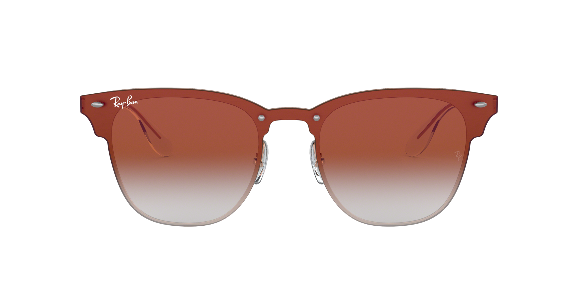 ray ban blaze clubmaster rose gold