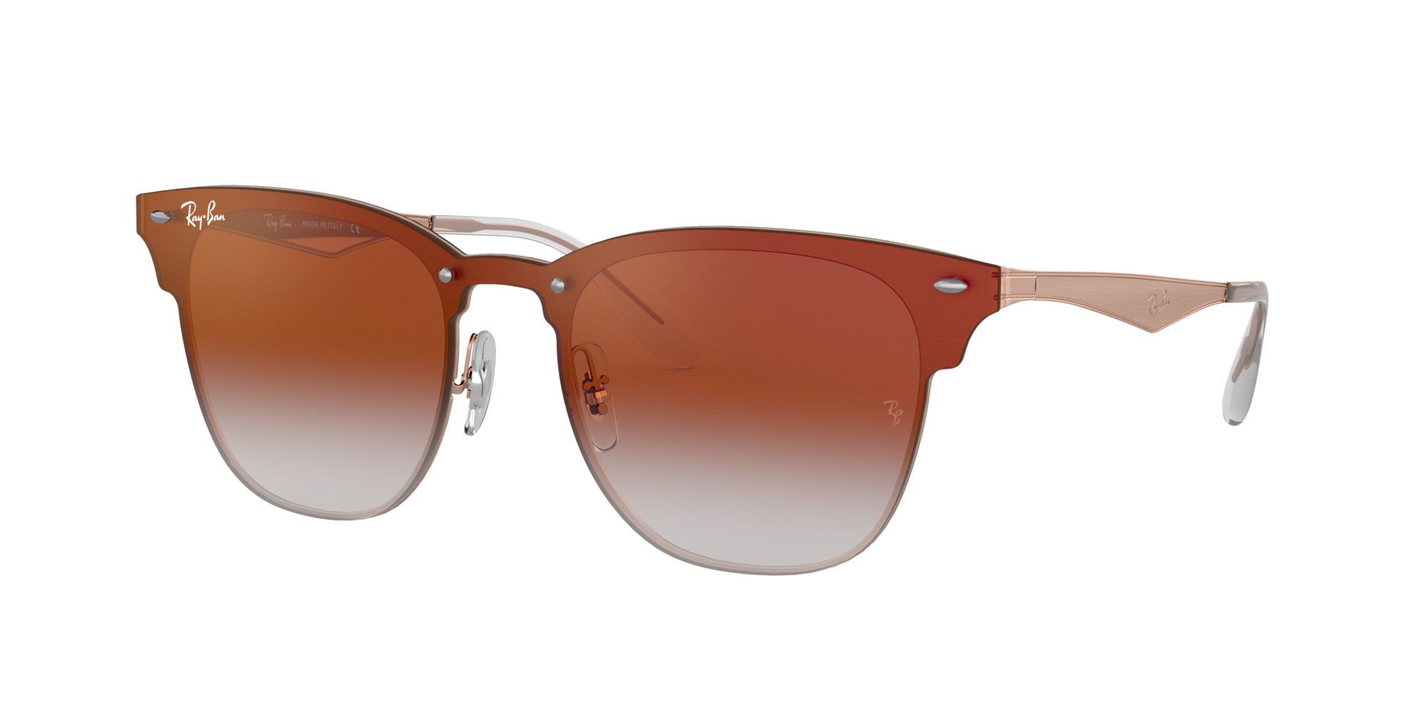 Ray-Ban RB3576N BLAZE CLUBMASTER 47 Red 