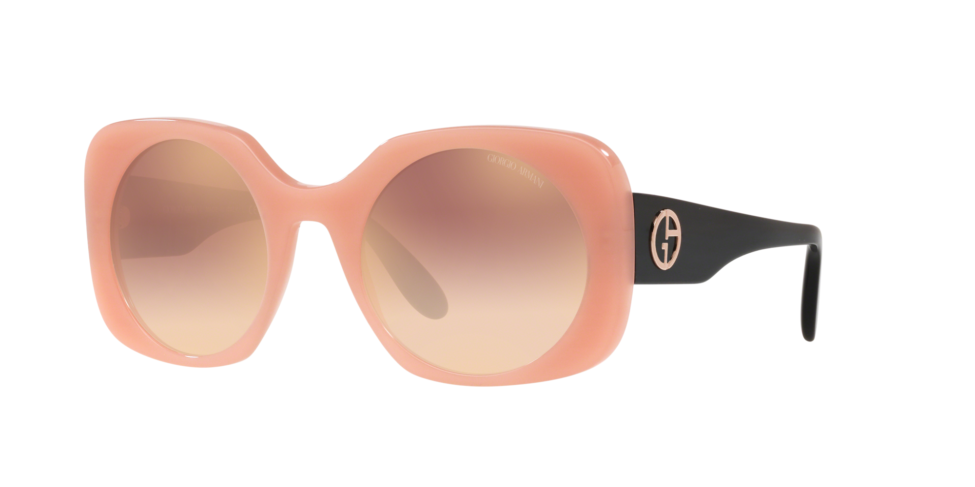 armani pink glasses