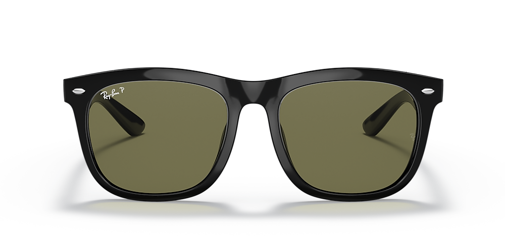 Ray-Ban RB4260D 57 Green & Black Polarised Sunglasses | Sunglass