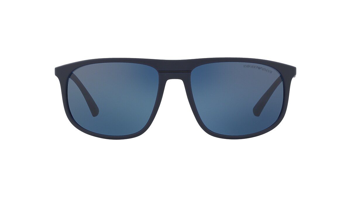 Emporio Armani EA4118 59 Blue & Blue Sunglasses | Sunglass Hut United  Kingdom