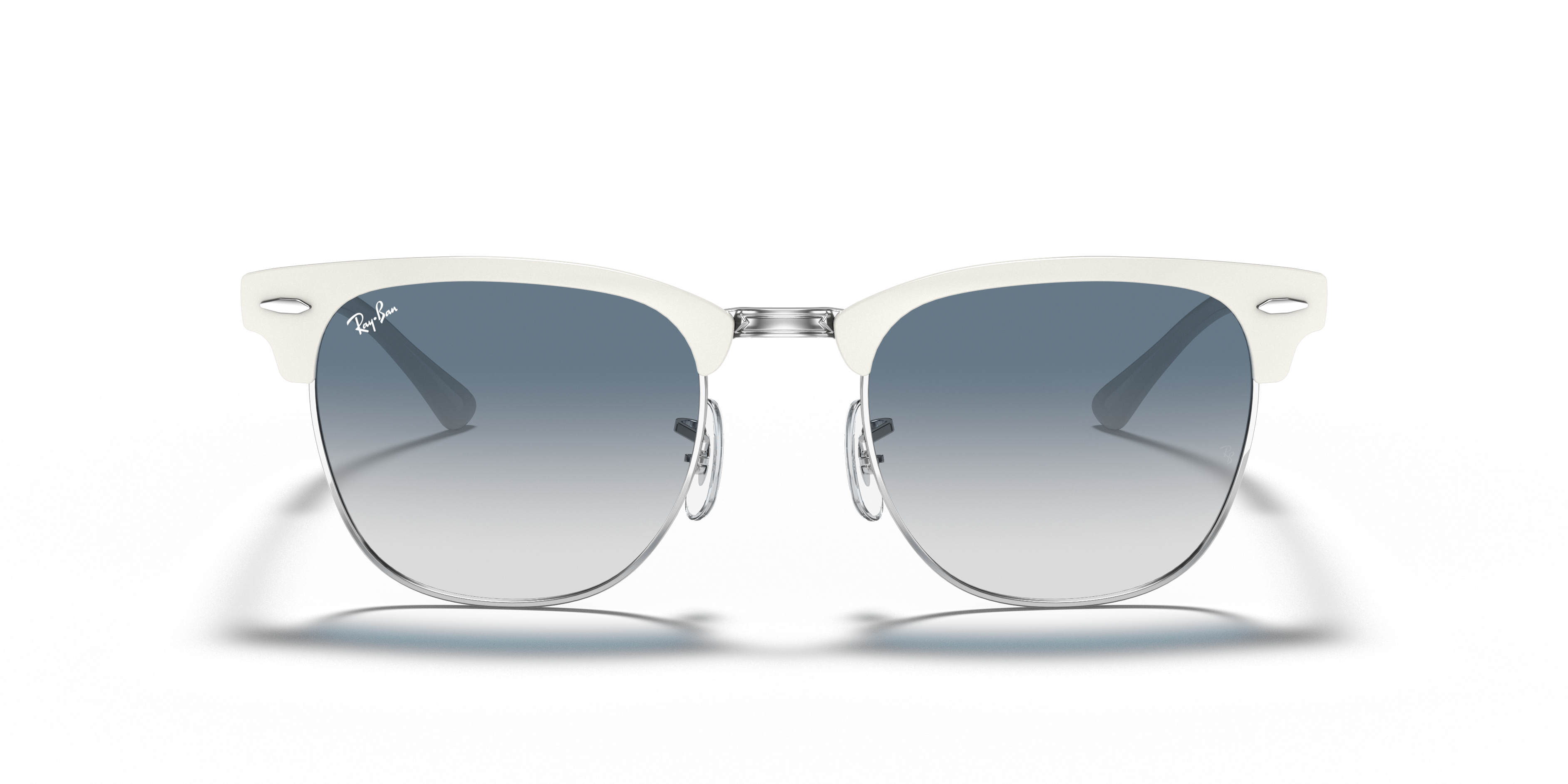 white ray ban clubmaster