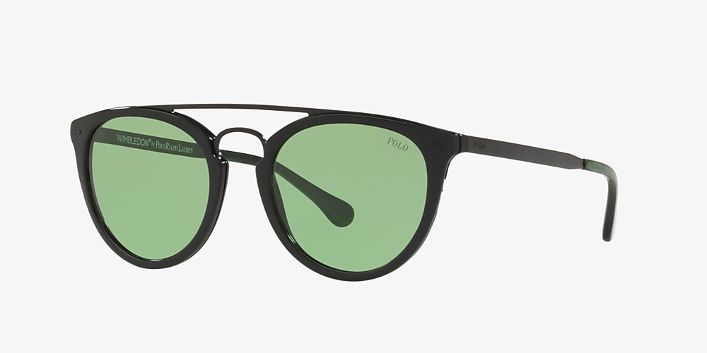 Polo Ralph Lauren PH4121 51 Vintage Green & Shiny Black Sunglasses |  Sunglass Hut United Kingdom