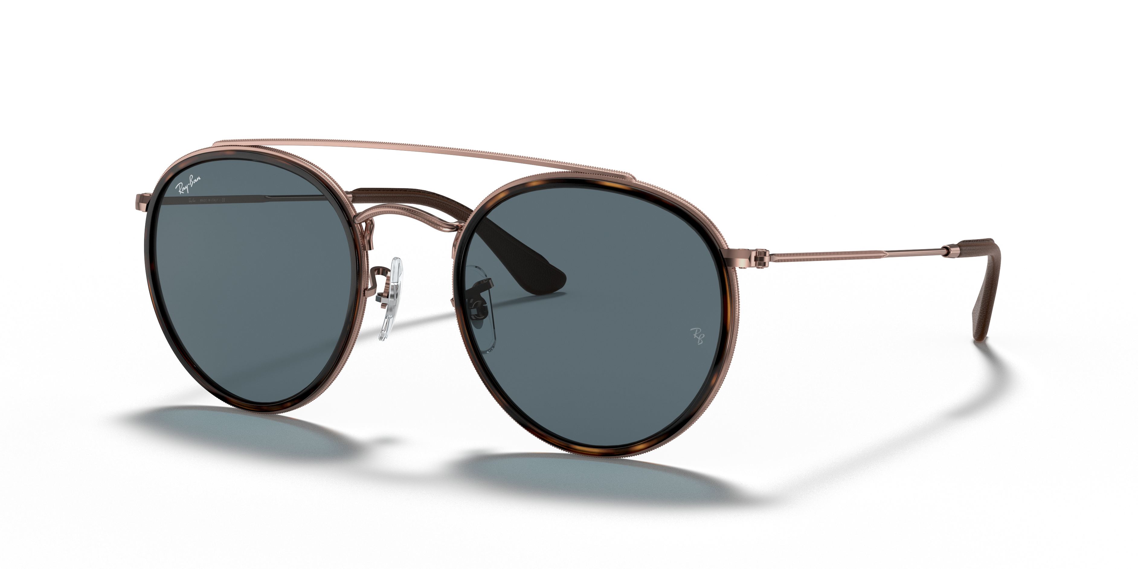 round metal double bridge