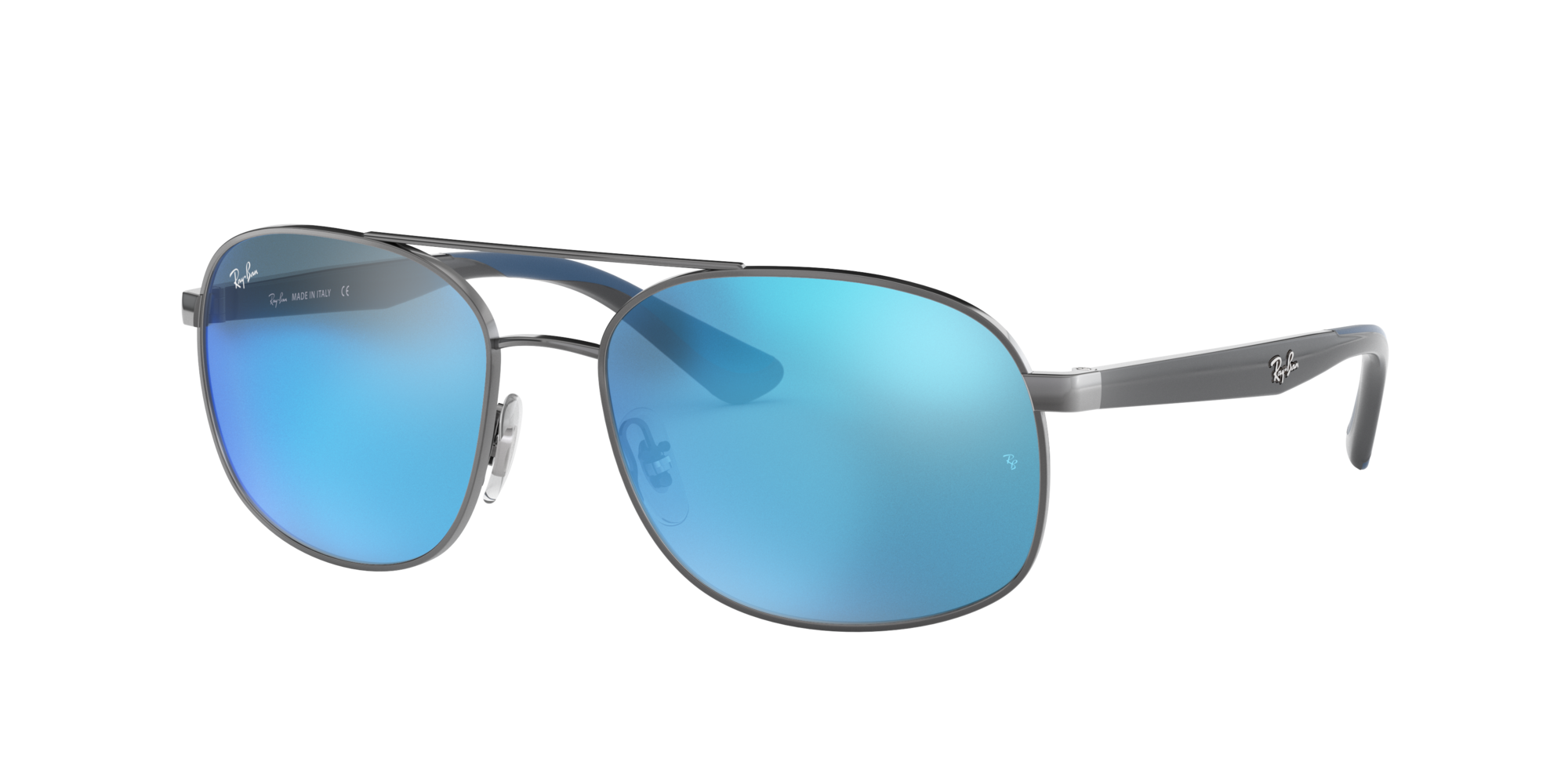 ray ban effet miroir