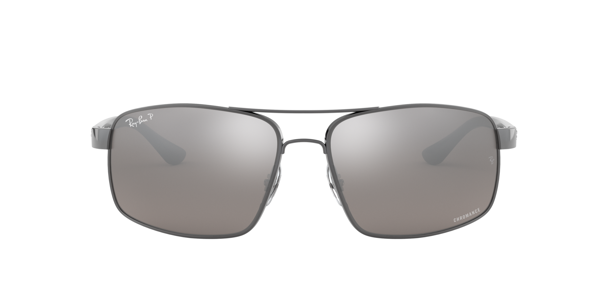 Ray-Ban RB3604 CHROMANCE 62 Silver Mirror Chromance \u0026 Gunmetal Polarized  Sunglasses | Sunglass Hut USA