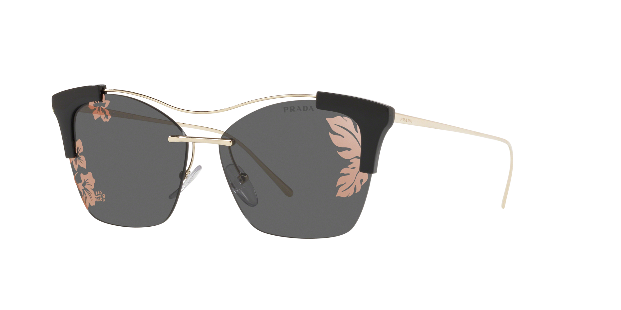 prada rose gold sunglasses