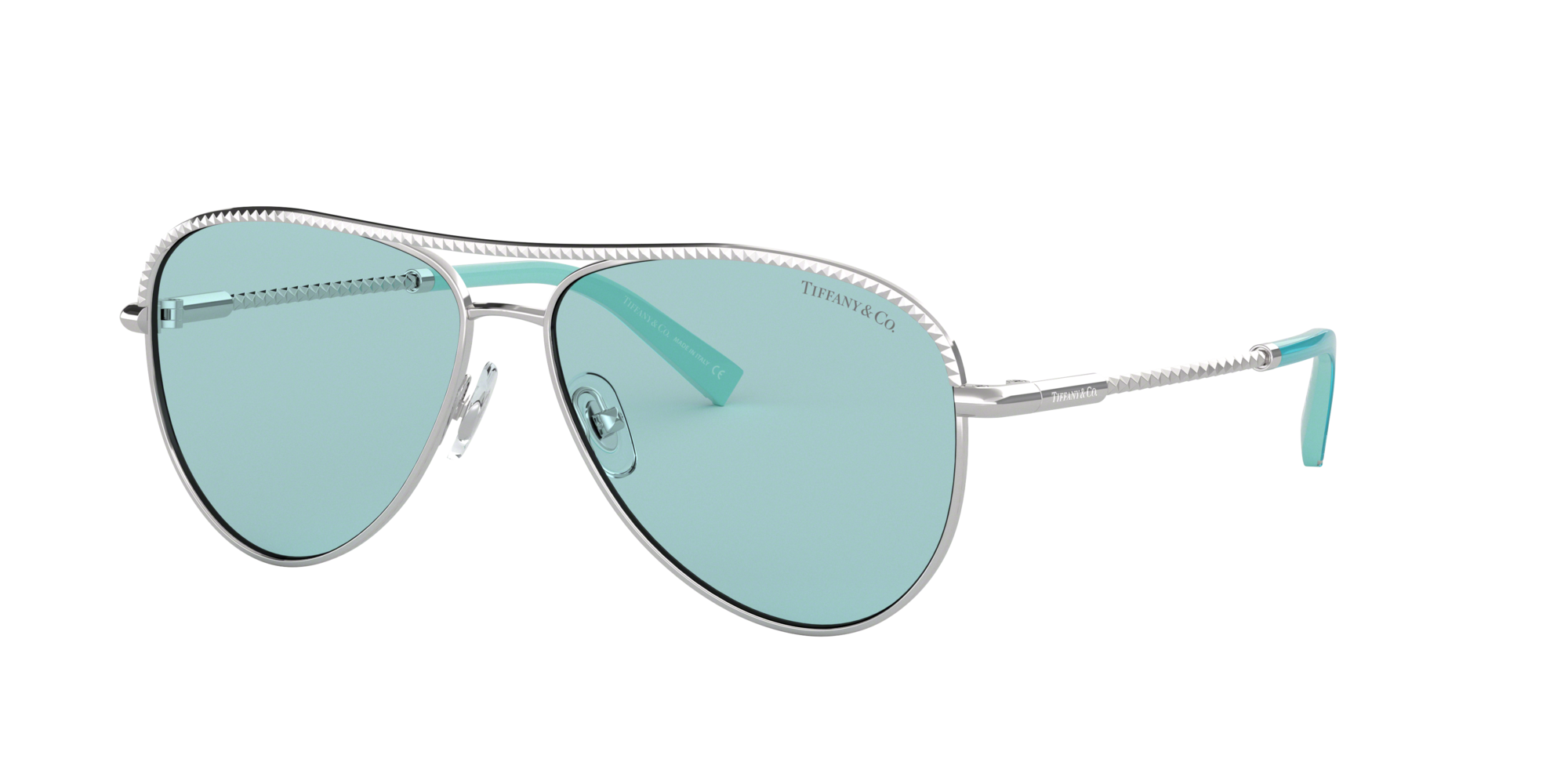 tiffany diamond point aviator sunglasses
