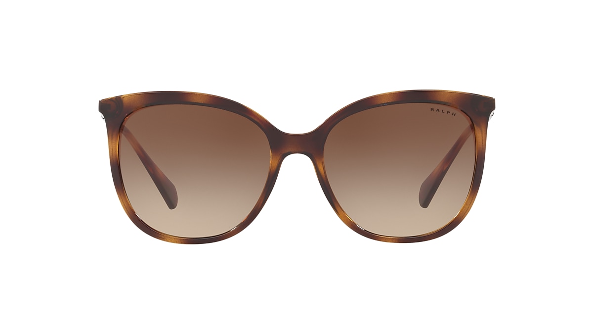 Ralph RA5248 56 Brown Gradient & Shiny Dark Havana Sunglasses | Sunglass  Hut Australia
