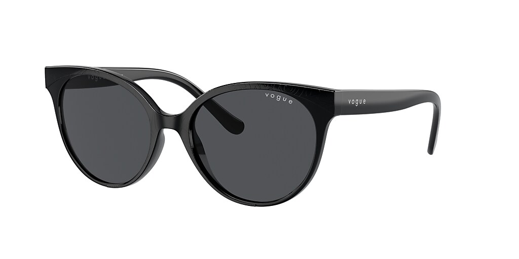 Vogue Eyewear VO5246S 53 Grey & Top Black/Serigraphy Sunglasses ...