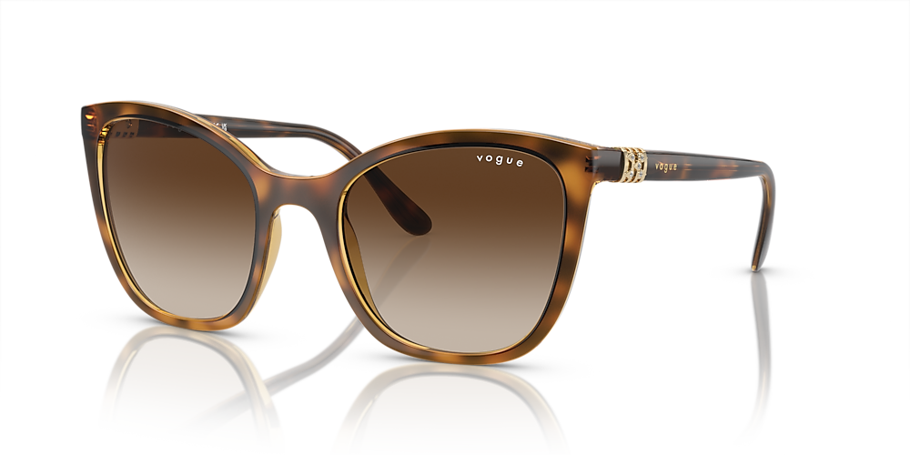 Vogue Eyewear VO5243SB 53 Marrom degradê & Havana-escuro Óculos de sol