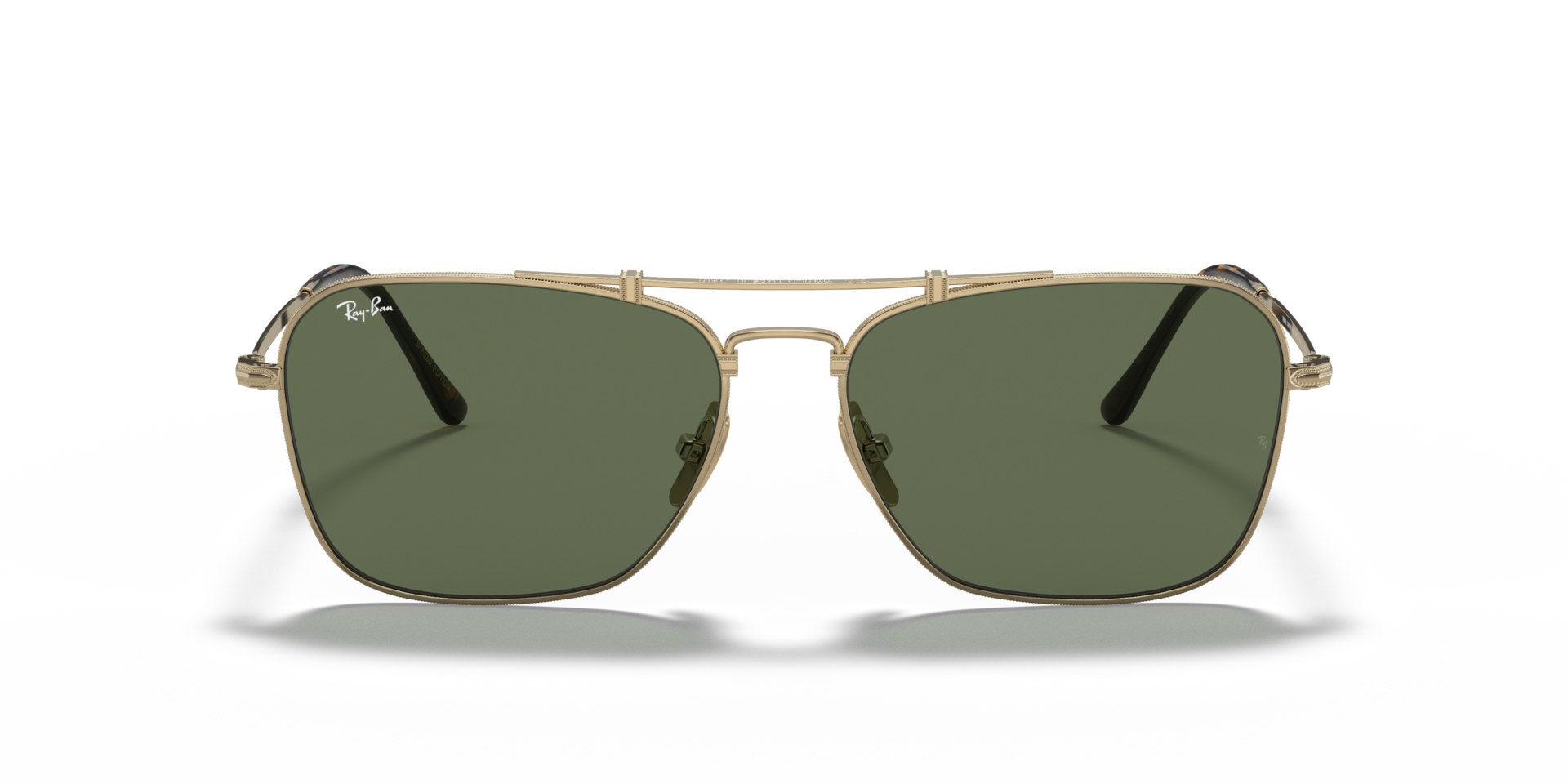 Ray-Ban RB8136 TITANIUM - 913757 - Demi Gloss Antique Arista - 58 mm