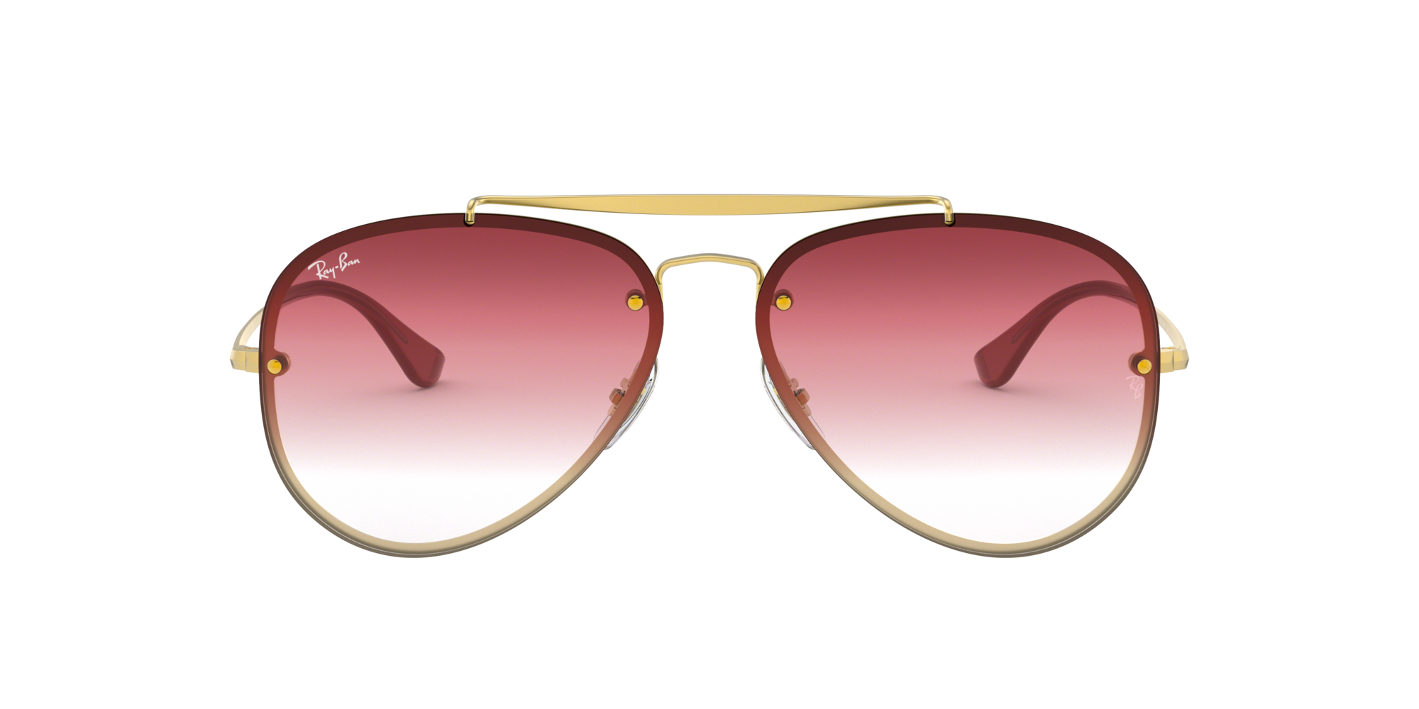 ray ban aviator rouge