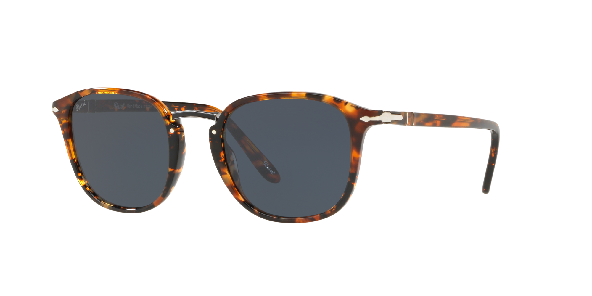 Persol PO3186S 53 Blue & Brown Sunglasses | Sunglass Hut USA