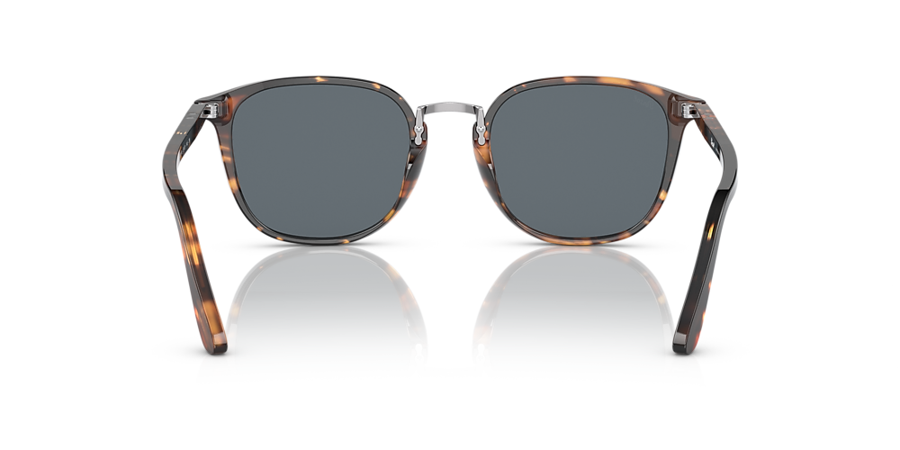 Persol PO3186S 53 Blue & Brown Sunglasses | Sunglass Hut USA