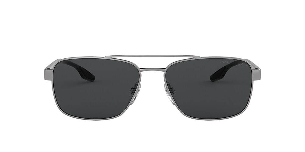 Prada Linea Rossa PS 51US Lifestyle 62 Polarized Grey Gunmetal