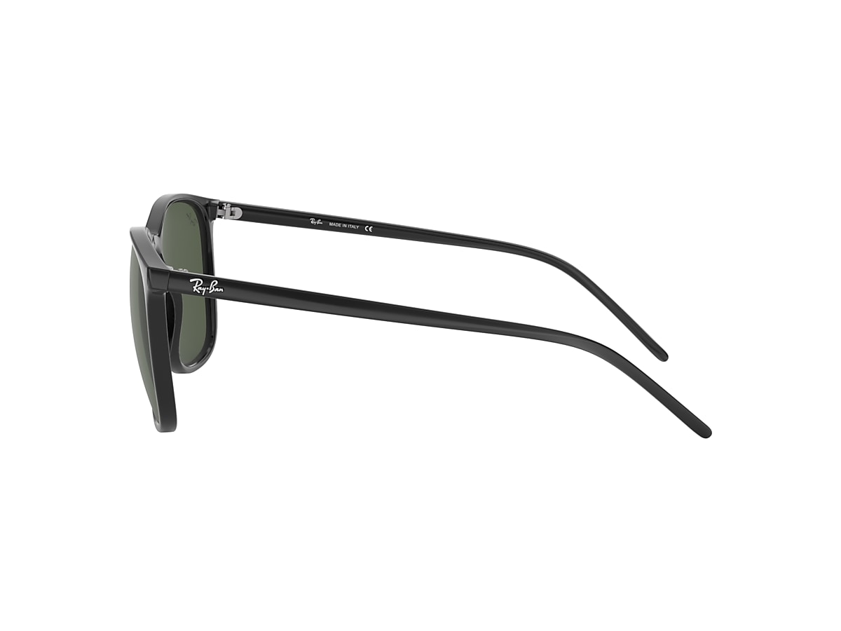 Ray-Ban RB4387 56 Green Classic & Black Sunglasses | Sunglass Hut USA