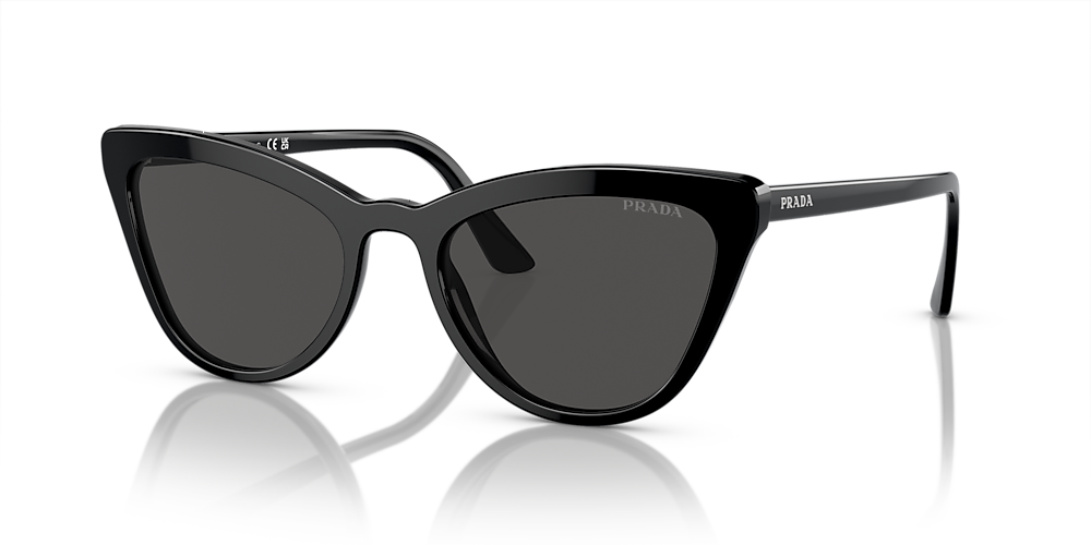 Prada PR 01VS Catwalk 56 Grey & Black Sunglasses | Sunglass Hut USA