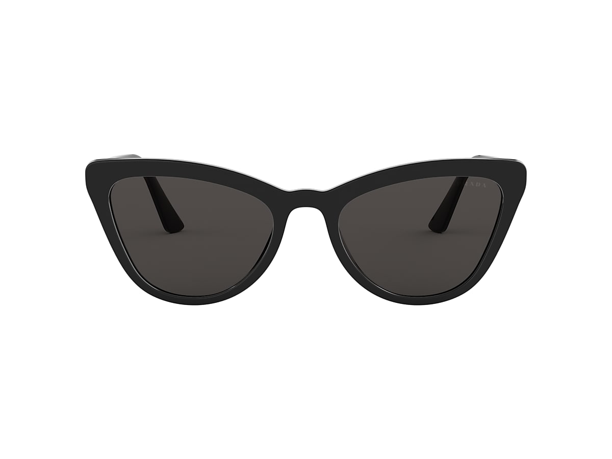Prada PR 01VS Catwalk 56 Grey & Black Sunglasses | Sunglass Hut USA