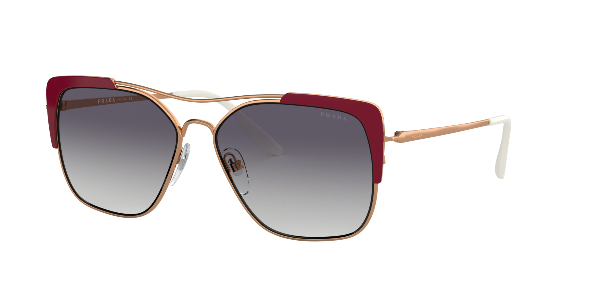 prada clear sunglasses