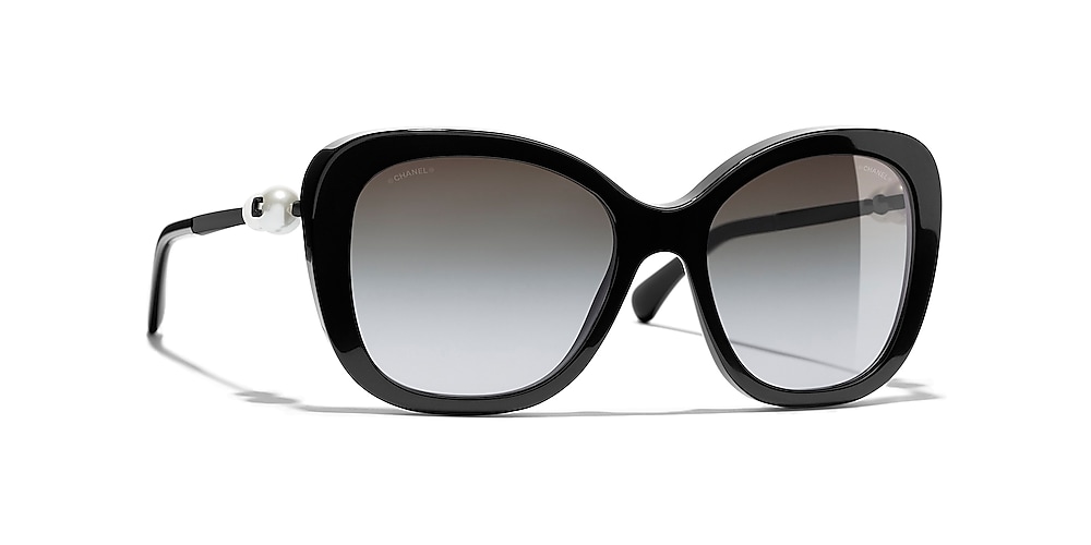 Chanel Square Sunglasses CH5339H 55 Grey & Black Sunglasses