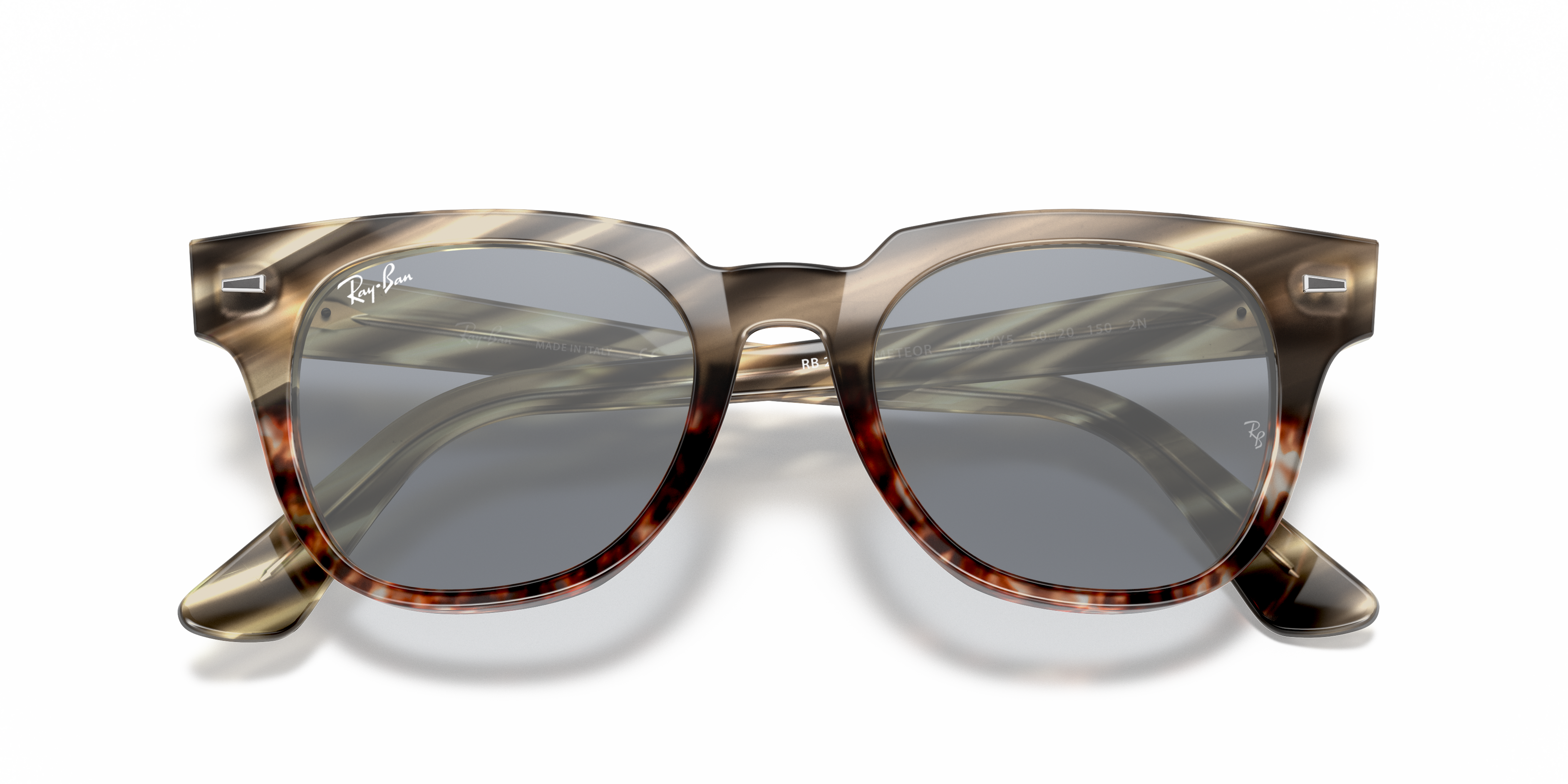 ray ban meteor striped havana