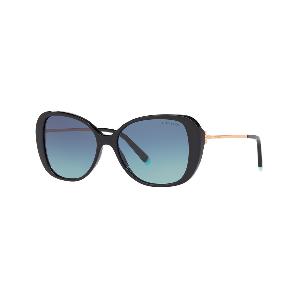 Tiffany & Co. TF4156 55 Tiffany Blue Gradient & Black Sunglasses