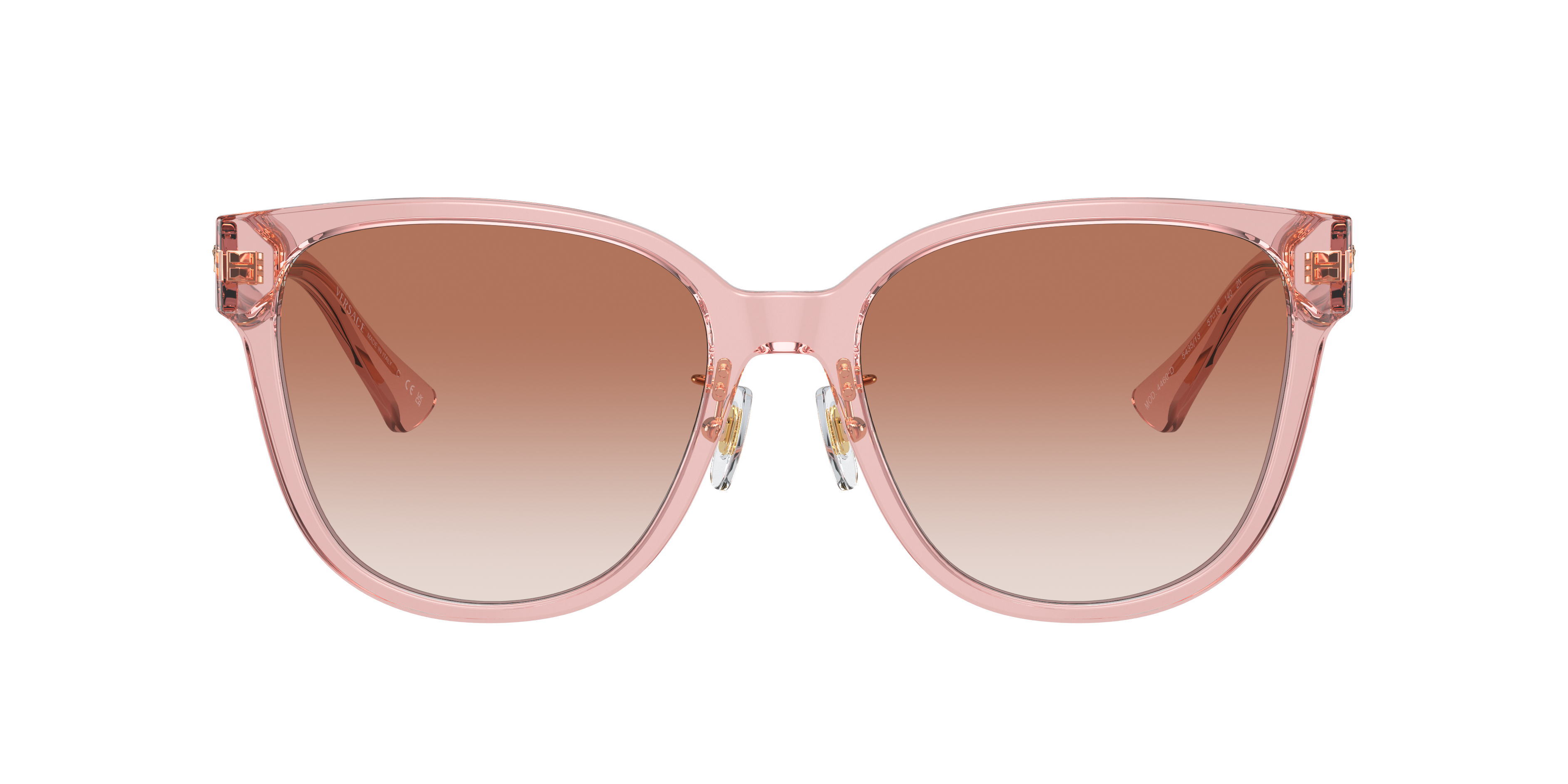 Versace Woman Sunglasses Ve4460d In Pink Gradient Pink