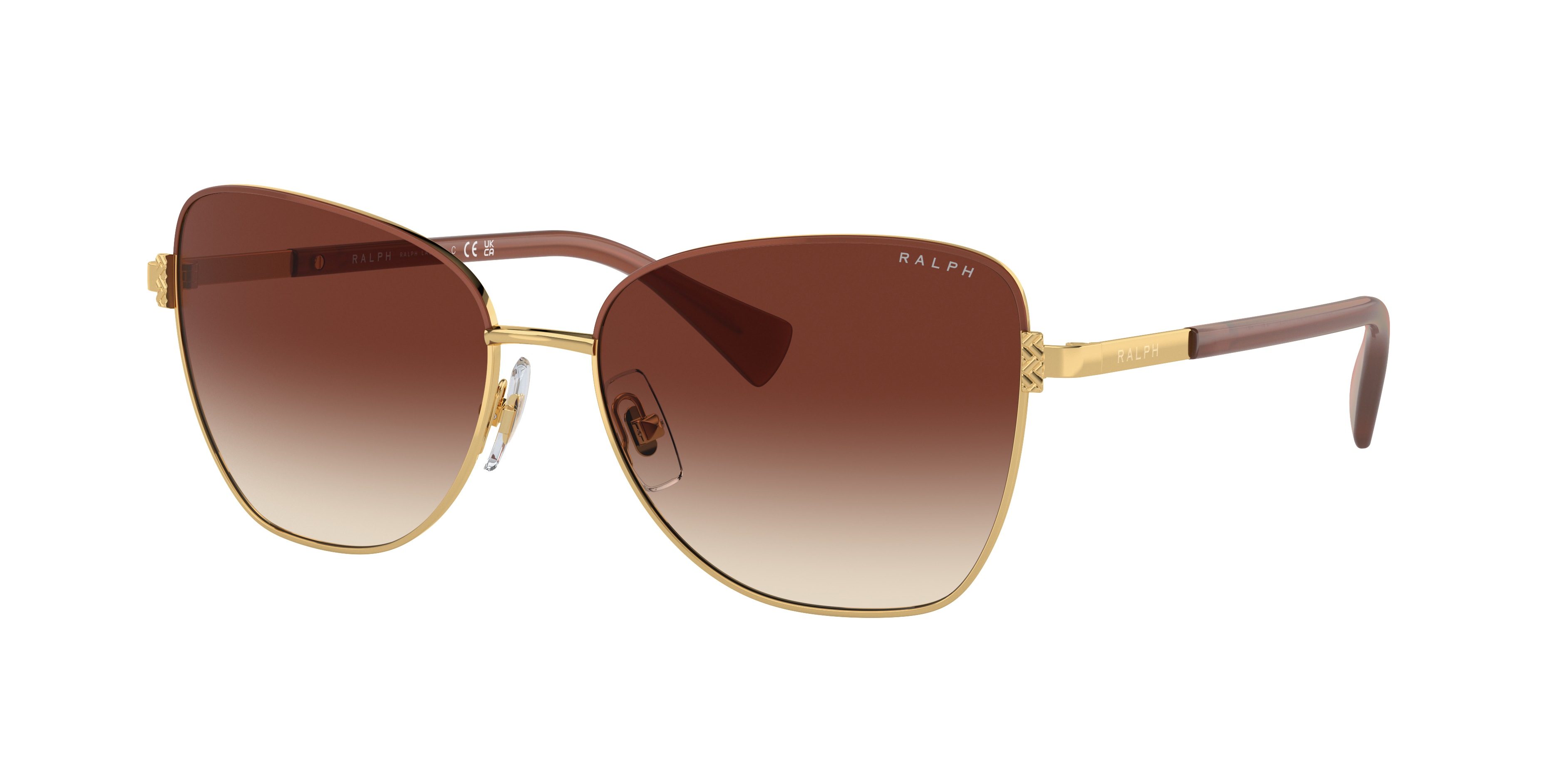 Ralph Woman Sunglasses Ra4146 In Gradient Brown