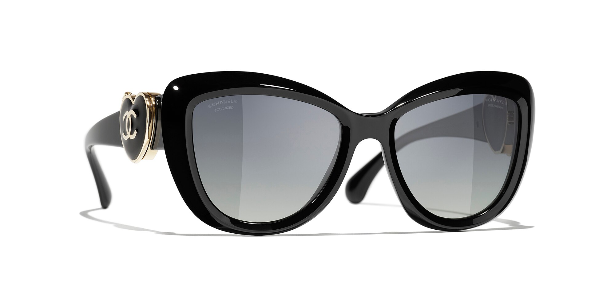 CHANEL 5408 Square Acetate Sunglasses | Fashion Eyewear US