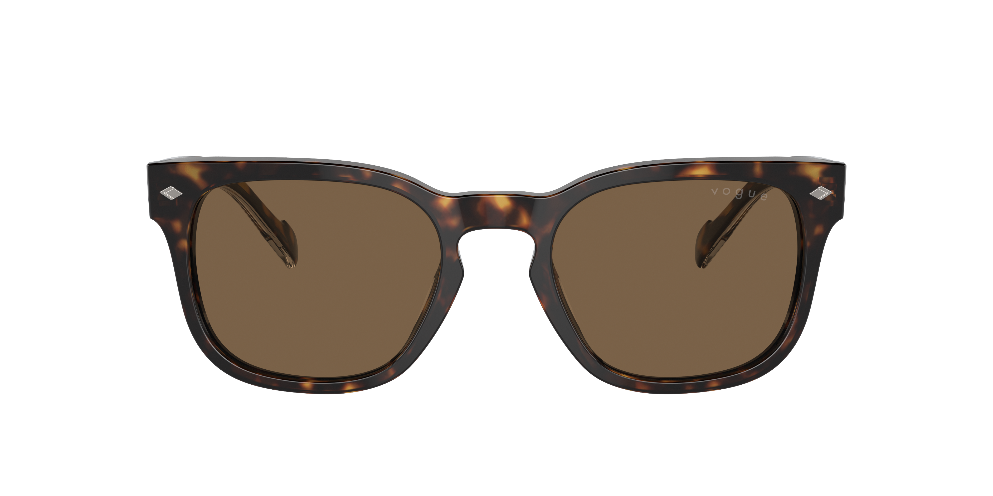 Shop Vogue Eyewear Man Sunglass Vo5571s In Dark Brown