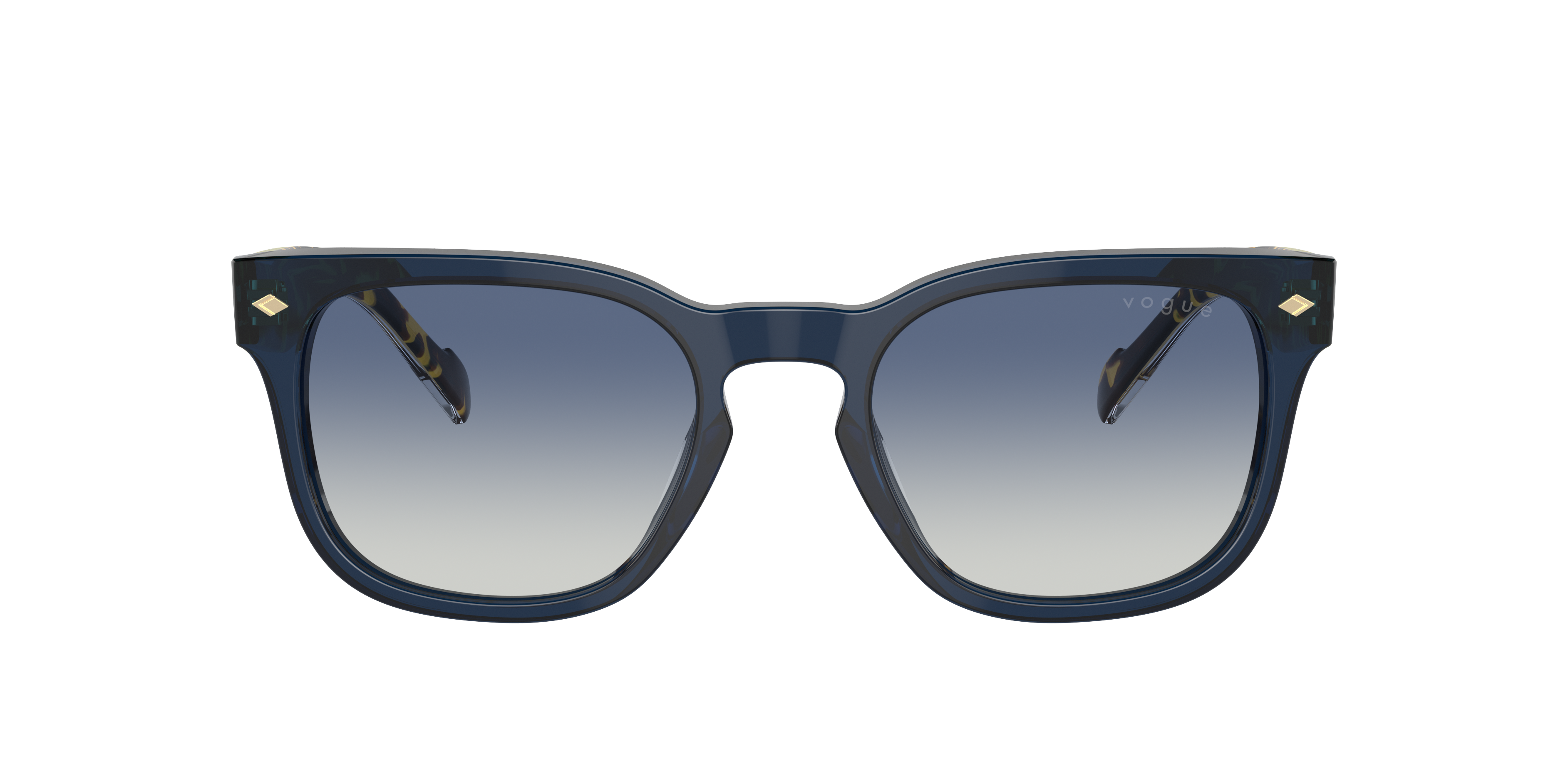 Shop Vogue Eyewear Man Sunglass Vo5571s In Grey Gradient Blue