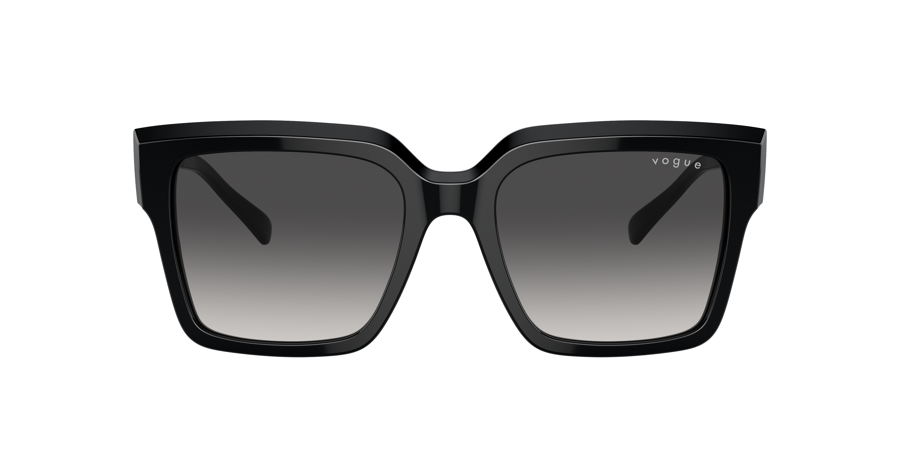 Shop Vogue Eyewear Woman Sunglass Vo5553s In Grey Gradient Black