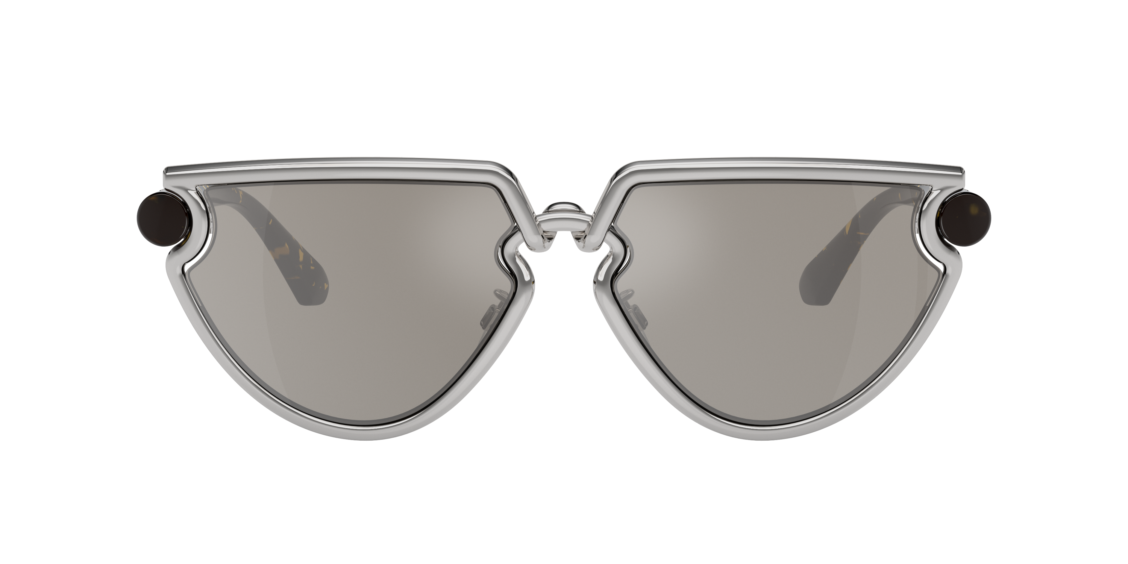 Burberry Woman Sunglasses Be3152 In Light Grey Mirror Silver