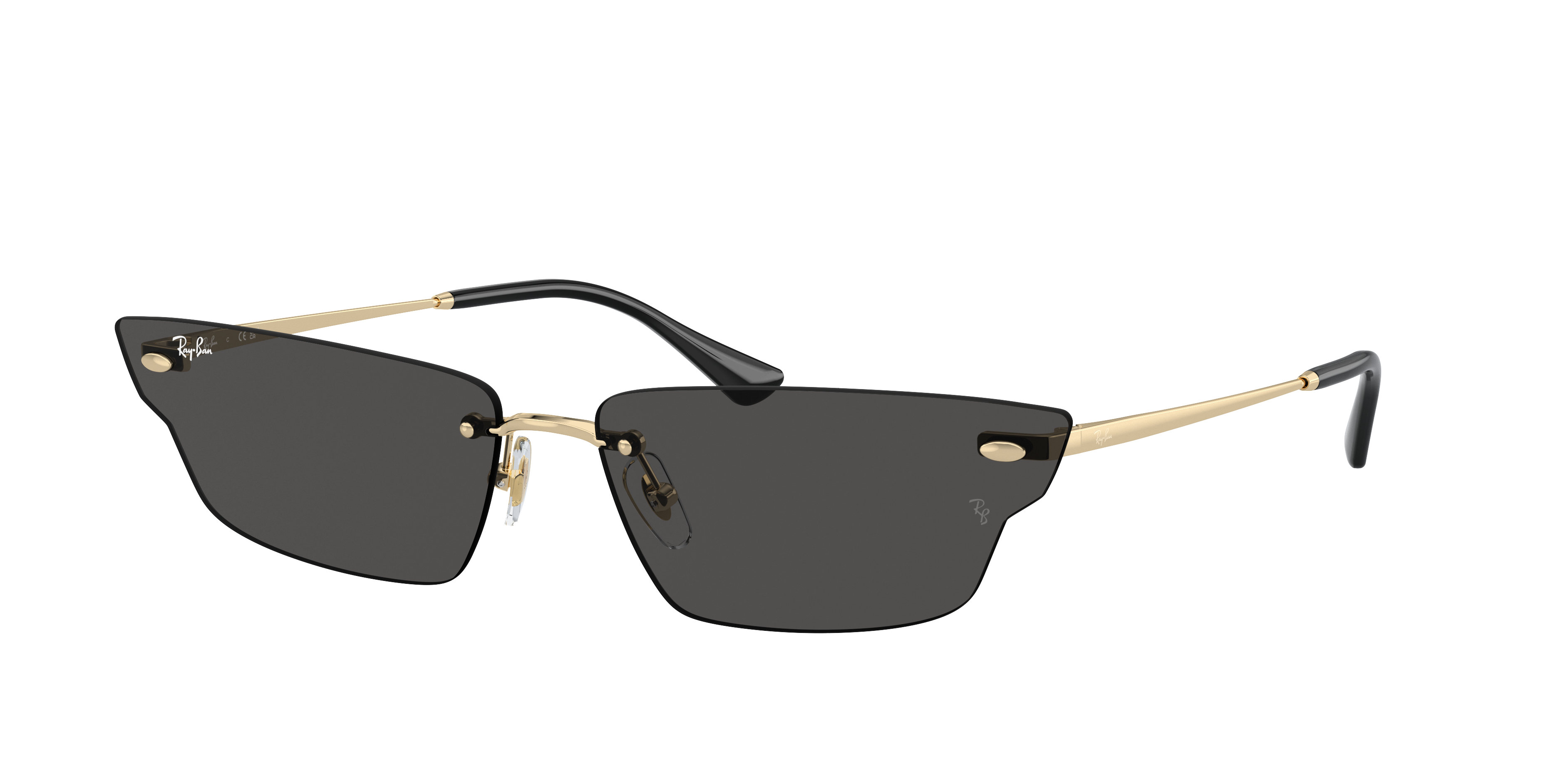 Shop Ray Ban Ray In Dark Grey