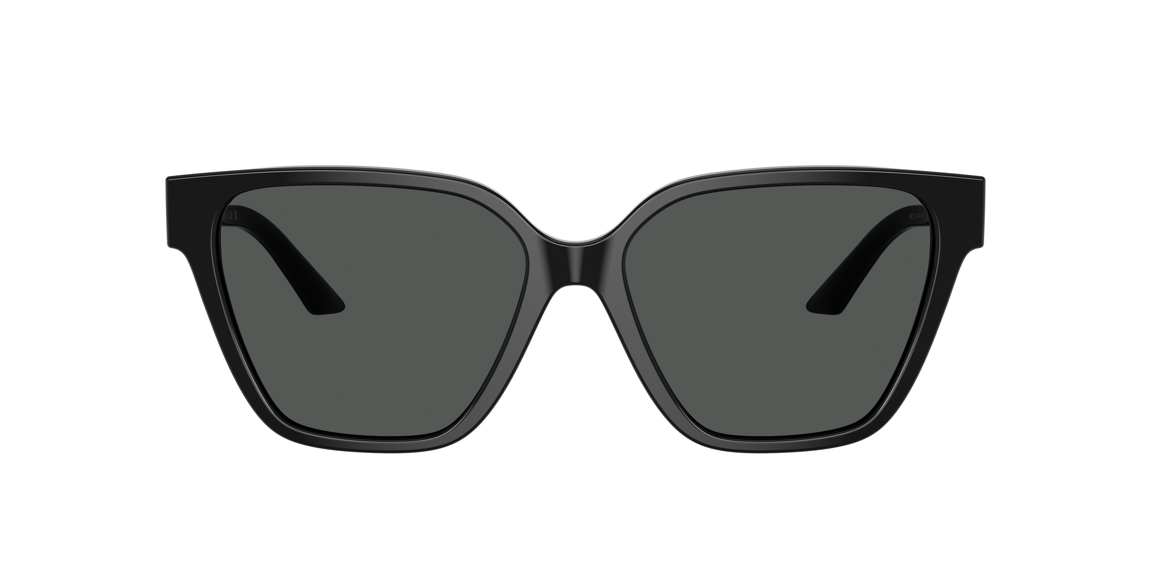 Versace Embellished Medusa Butterfly Sunglasses In Dark Grey