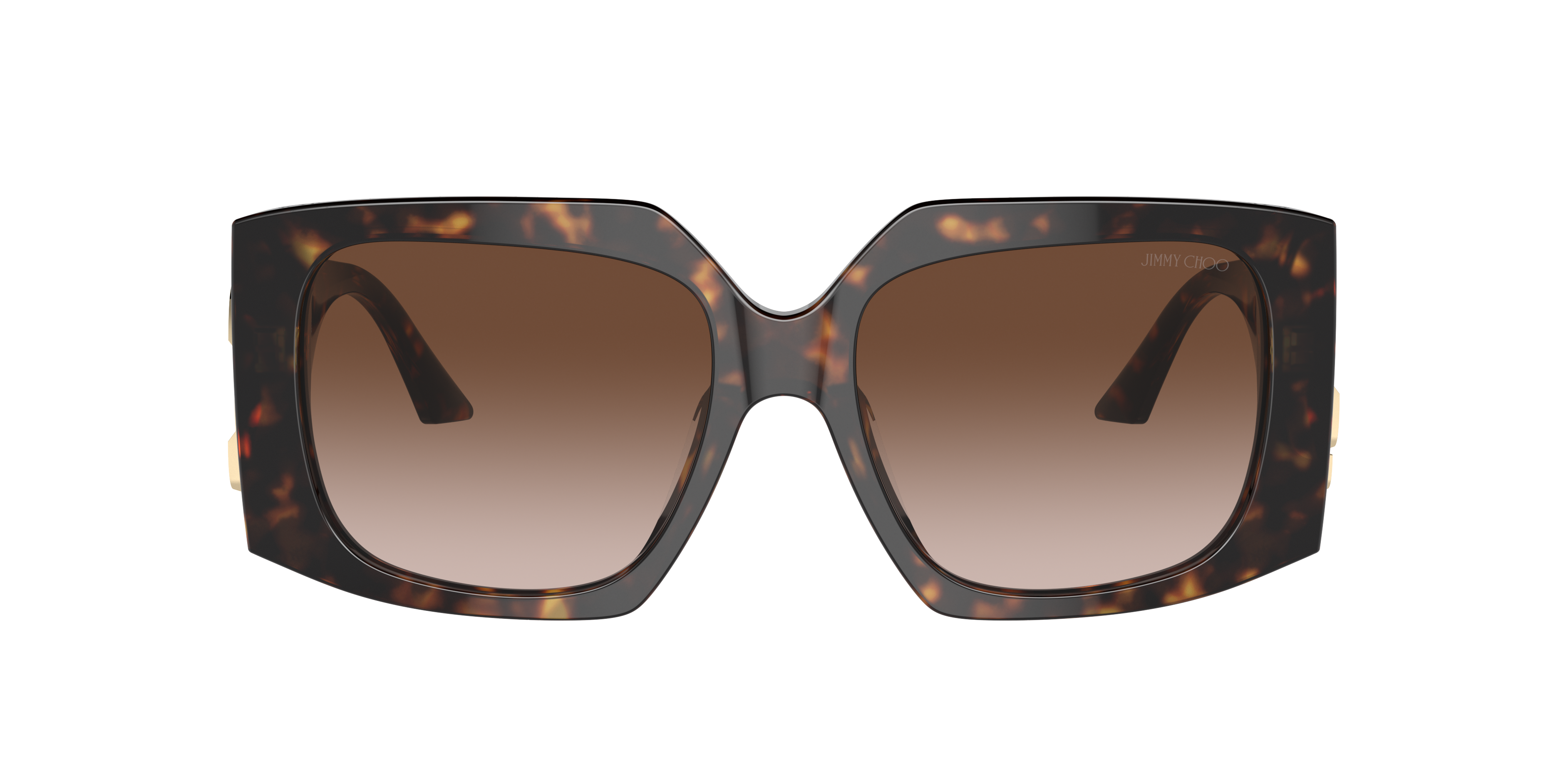 Shop Jimmy Choo Woman Sunglass Jc5006u In Gradient Brown