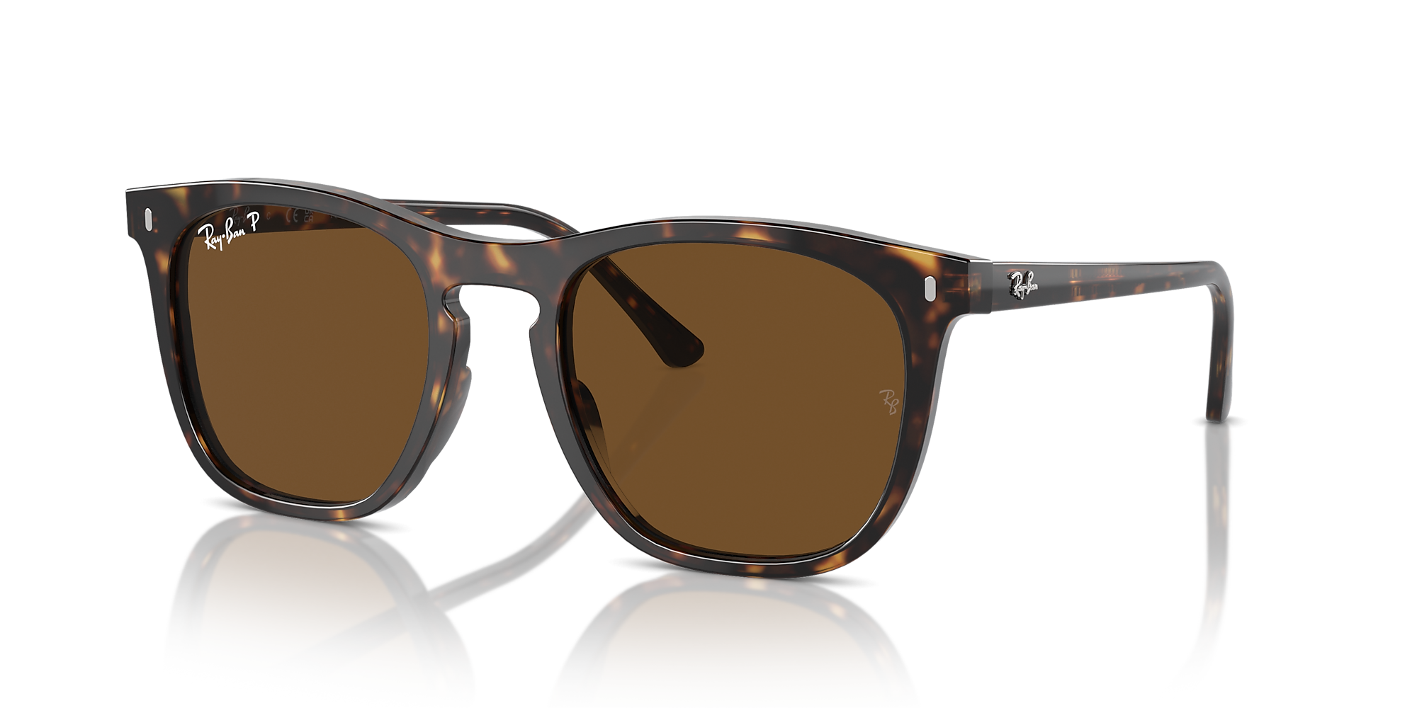 Ray-Ban RB2210 53 Brown & Havana Polarized Sunglasses | Sunglass Hut USA