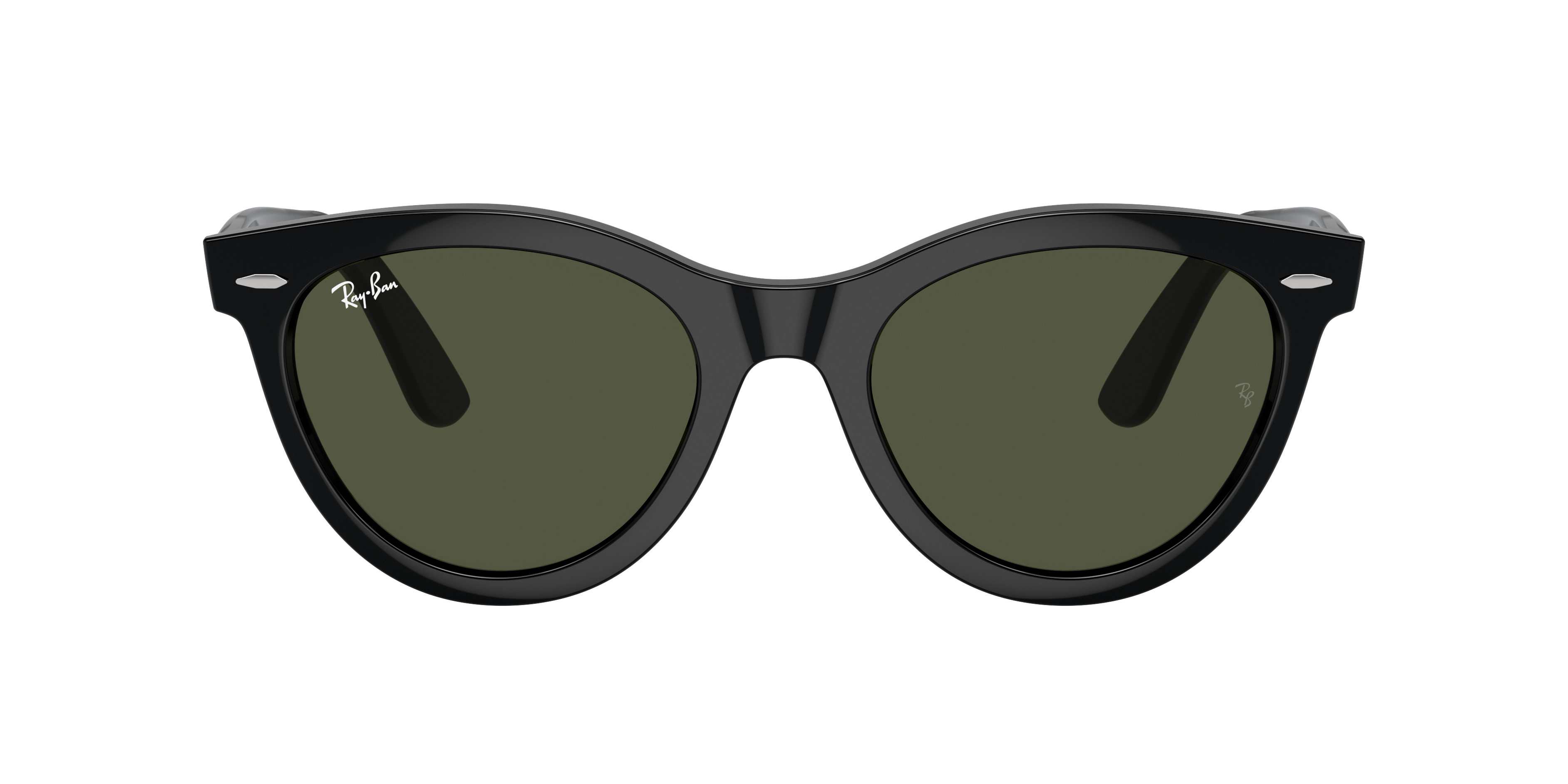 Ray Ban Wayfarer Way 54mm Oval Sunglasses In Green