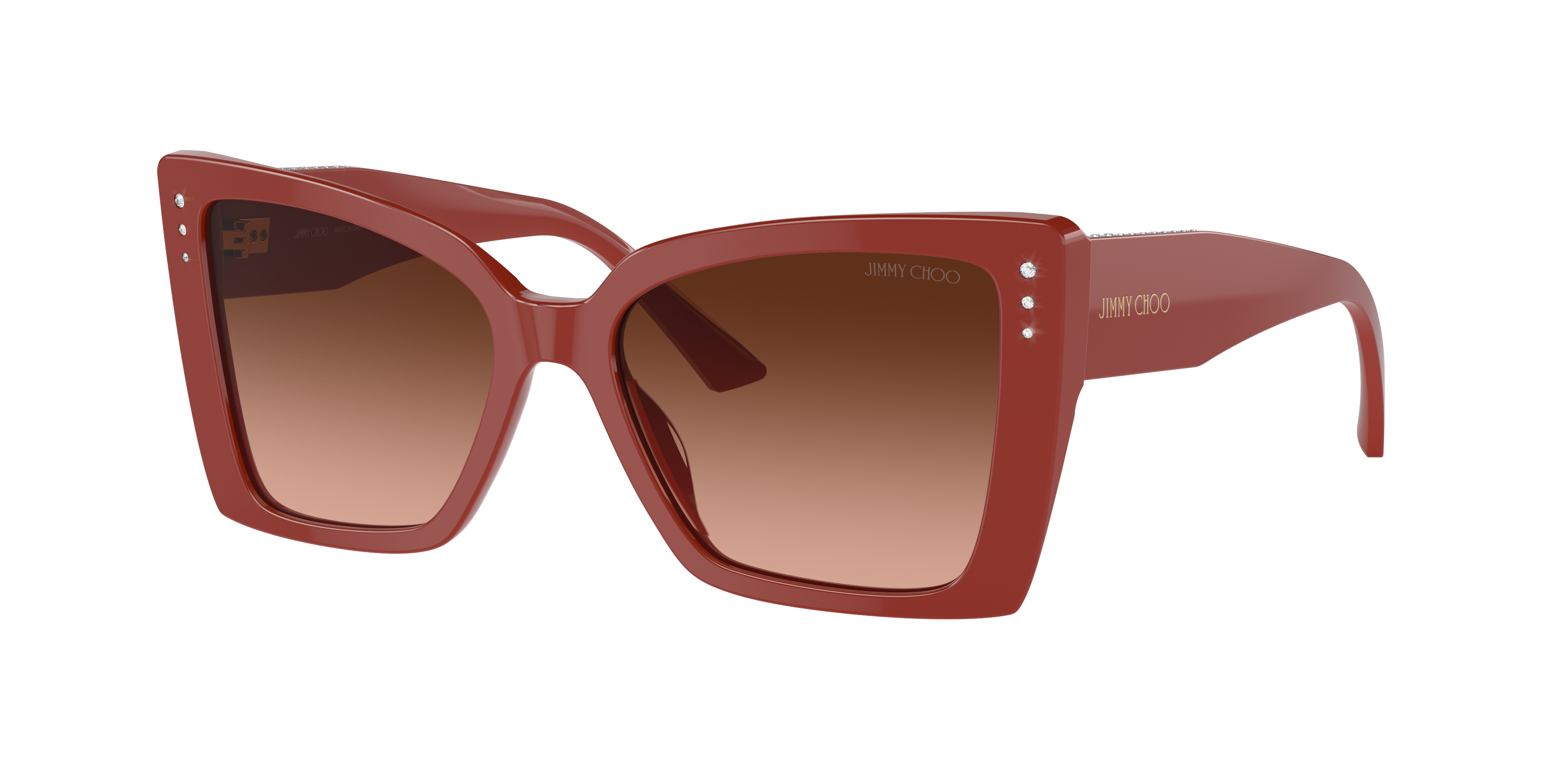 Shop Jimmy Choo Woman Sunglass Jc5001b In Pink Gradient Grey