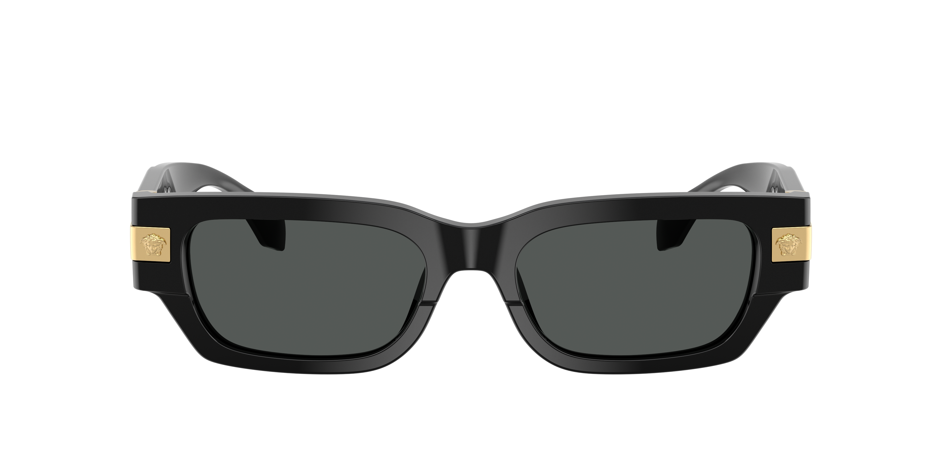 Versace Acetate Ve4465 Sunglasses In Dark Grey