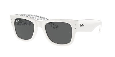 White ray shop ban wayfarer