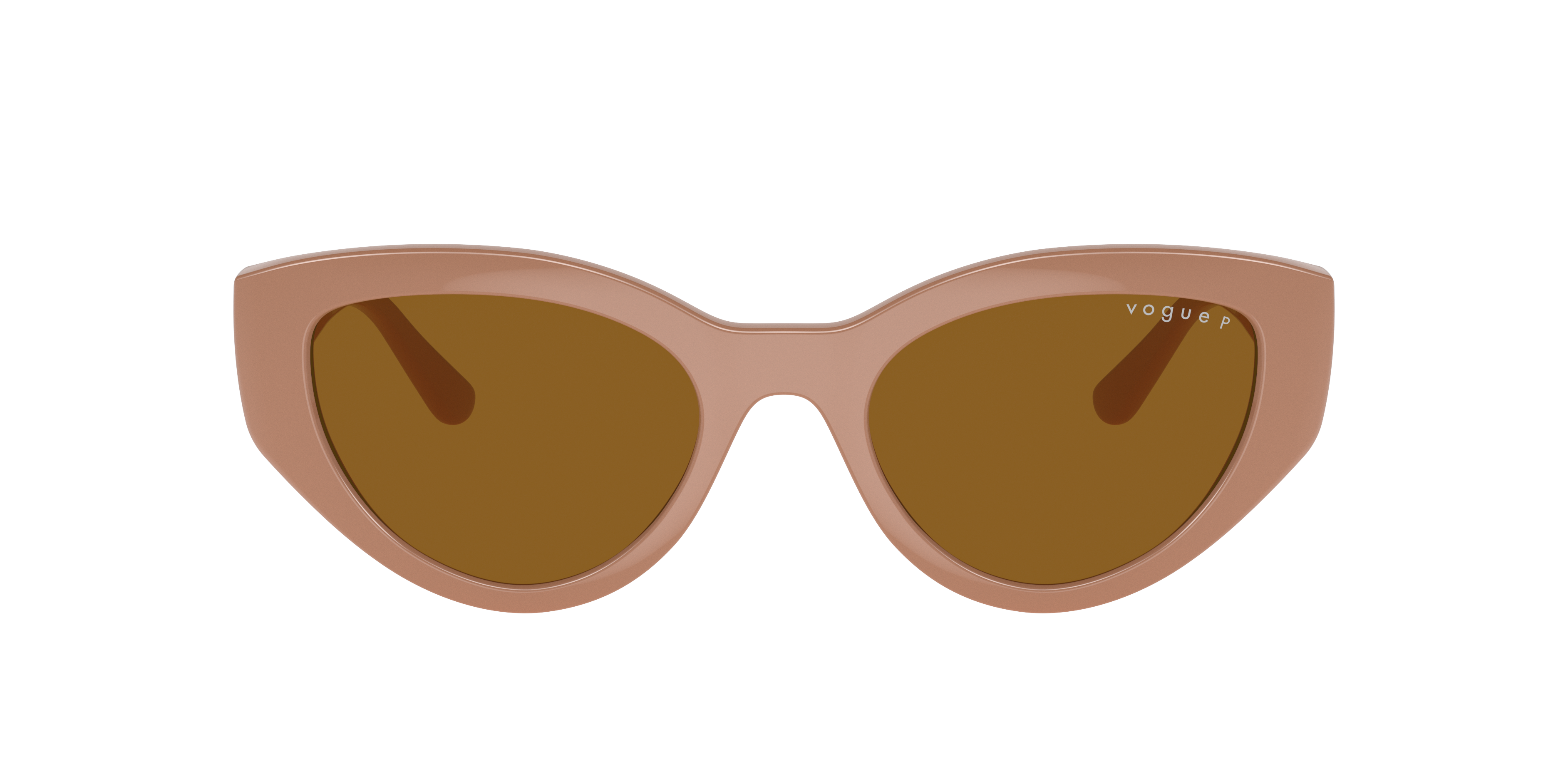 Shop Vogue Eyewear Woman Sunglasses Vo5566s In Dark Brown Polarized