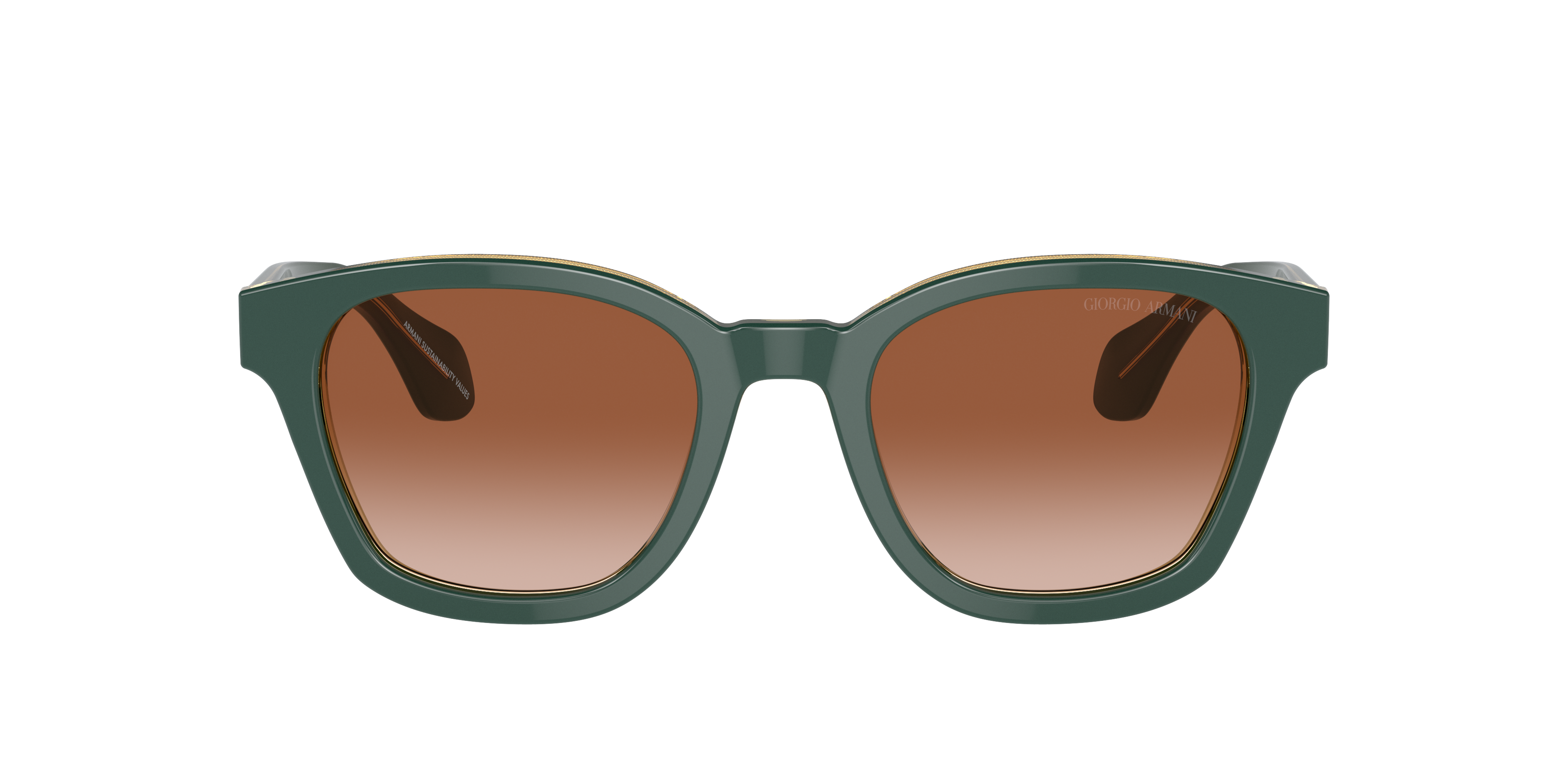 Giorgio Armani Man Sunglass Ar8207 In Gradient Brown