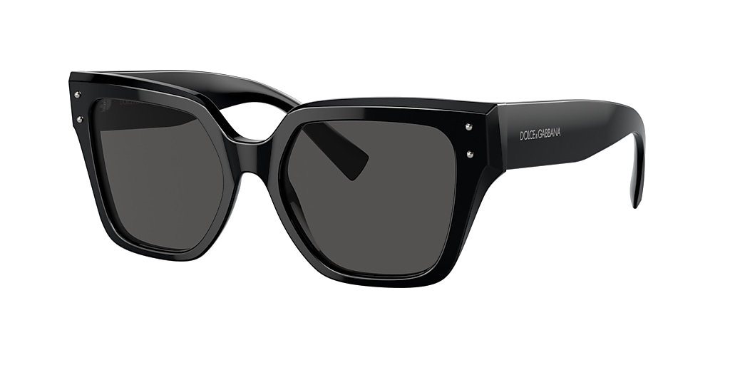 Dolce&Gabbana DG4471 52 Dark Grey & Black Sunglasses | Sunglass Hut USA